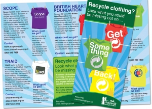 Hastings Borough Council recycling leaflet by Dragonfly Marketing